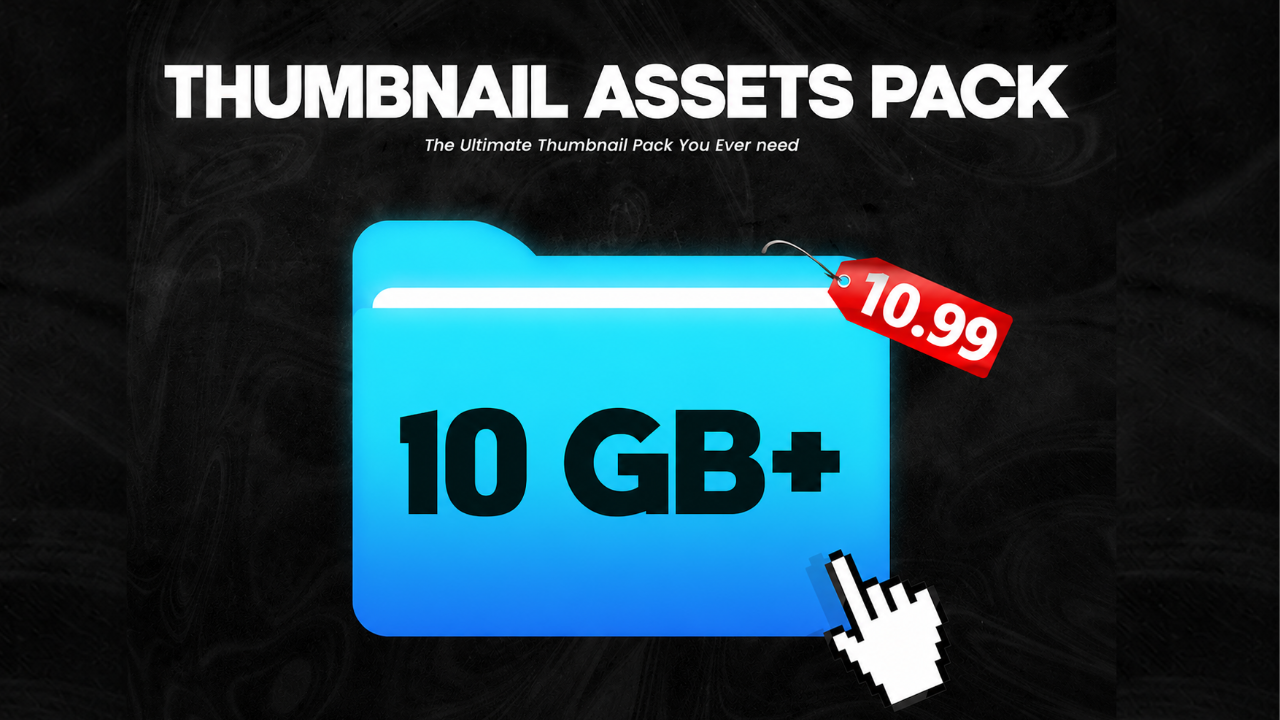 50 Click Worthy Video Templates + Assets Pack